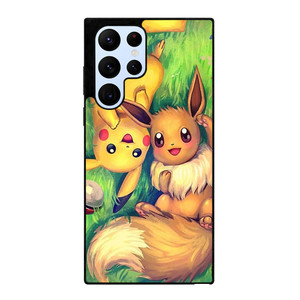 POKEMON EEVEE AND PIKACHU Samsung Galaxy S22 Ultra Case Cover