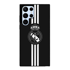 REAL MADRID FC BLACK LOGO Samsung Galaxy S22 Ultra Case Cover REAL MADRID FC BLACK LOGO Samsung Galaxy S22 Ultra Case Cover