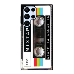 RETRO CLEAR MIXTAPE Samsung Galaxy S22 Ultra Case Cover RETRO CLEAR MIXTAPE Samsung Galaxy S22 Ultra Case Cover