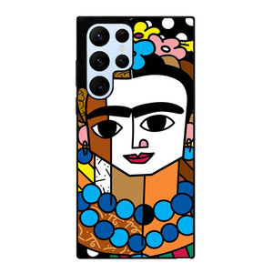 ROMERO BRITTO FRIDA KAHLO Samsung Galaxy S22 Ultra Case Cover ROMERO BRITTO FRIDA KAHLO Samsung Galaxy S22 Ultra Case Cover