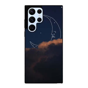SAD CRESCENT MOON Samsung Galaxy S22 Ultra Case Cover SAD CRESCENT MOON Samsung Galaxy S22 Ultra Case Cover
