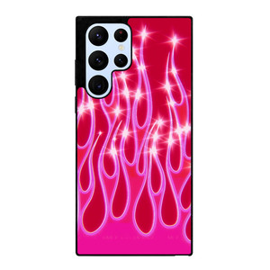 SNINY PINK FLAMES Samsung Galaxy S22 Ultra Case Cover