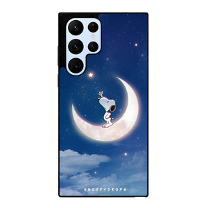 SNOOPY PEANUTS IN MOON Samsung Galaxy S22 Ultra Case Cover SNOOPY PEANUTS IN MOON Samsung Galaxy S22 Ultra Case Cover