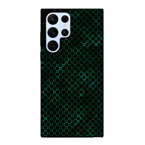 STYLISH HEXAGONAL GREEN PATTERN Samsung Galaxy S22 Ultra Case Cover