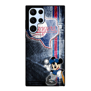 TEXAS RANGERS MICKEY MOUSE BASEBALL CLUB Samsung Galaxy S22 Ultra Case Cover