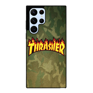 THRASHER LOGO CAMO FABRIC Samsung Galaxy S22 Ultra Case Cover THRASHER LOGO CAMO FABRIC Samsung Galaxy S22 Ultra Case Cover
