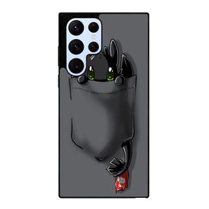 TOOTHLESS CUTE POCKET Samsung Galaxy S22 Ultra Case Cover