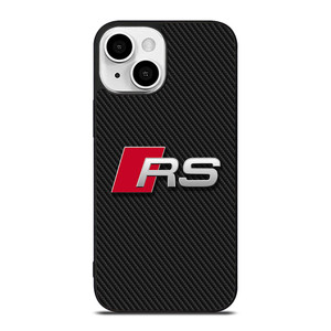 AUDI RS CARBON LOGO iPhone 13 Mini Case Cover AUDI RS CARBON LOGO iPhone 13 Mini Case Cover