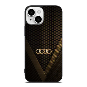 AUDI GOLD LOGO iPhone 13 Mini Case Cover AUDI GOLD LOGO iPhone 13 Mini Case Cover