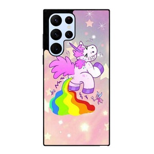 UNICORN POOPING RAINBOW Samsung Galaxy S22 Ultra Case Cover UNICORN POOPING RAINBOW Samsung Galaxy S22 Ultra Case Cover