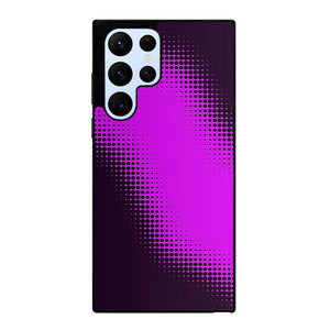 VIOLET HALFTONE PATTERN Samsung Galaxy S22 Ultra Case Cover