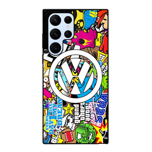 VW STICKER BOMB LOGO Samsung Galaxy S22 Ultra Case Cover VW STICKER BOMB LOGO Samsung Galaxy S22 Ultra Case Cover