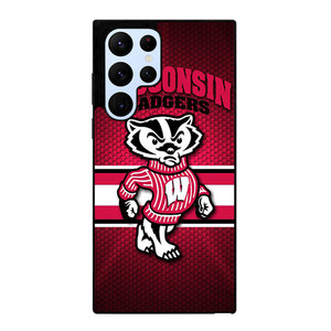 WISCONSIN BADGER FOOTBALL LOGO 2 Samsung Galaxy S22 Ultra Case Cover