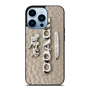 COACH LOGO GLOWING TEXTURE iPhone 13 Pro Max Case Cover