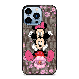 COACH MICKEY MINNIE iPhone 13 Pro Max Case Cover