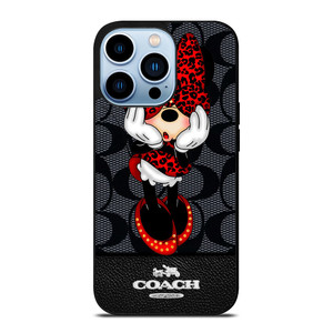 COACH MINNIE MOUSE 2 iPhone 13 Pro Max Case Cover