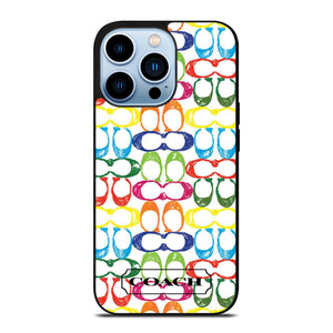 COACH NEW YORK COLORFUL 2 iPhone 13 Pro Max Case Cover