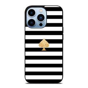 KATE SPADE GOLD AND STRIPES iPhone 13 Pro Max Case Cover