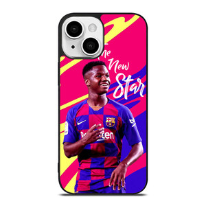 ANSU FATI BARCELONA FC iPhone 13 Mini Case Cover ANSU FATI BARCELONA FC iPhone 13 Mini Case Cover