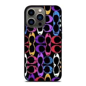 COACH NEW YORK ART LOGO iPhone 13 Pro Case Cover
