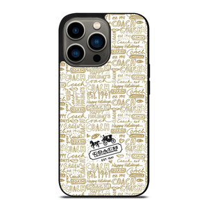 COACH NEW YORK COLLAGE iPhone 13 Pro Case Cover COACH NEW YORK COLLAGE iPhone 13 Pro Case Cover