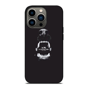 COACH NEW YORK LOGO DOG iPhone 13 Pro Case Cover