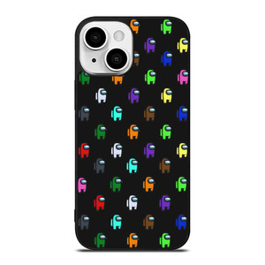 AMONG US GAME PATTERN iPhone 13 Mini Case Cover AMONG US GAME PATTERN iPhone 13 Mini Case Cover