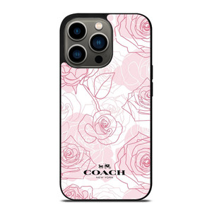 COACH ROSES iPhone 13 Pro Case Cover