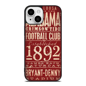 ALABAMA CRIMSON TIDE FOOTBALL CLUB 1892 iPhone 13 Mini Case Cover