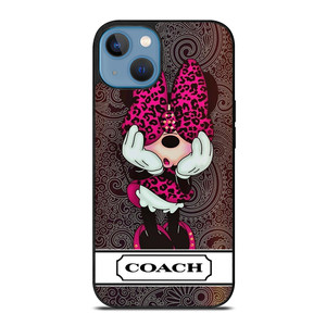 COACH NEW YORK MINNIE MOUSE CUTE iPhone 13 Case Cover