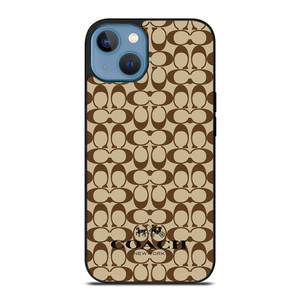COACH NEW YORK BROWN iPhone 13 Case Cover