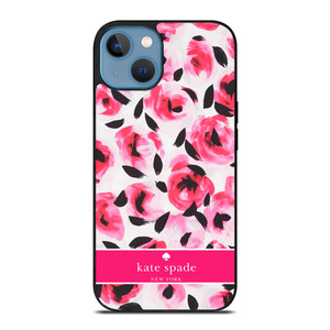KATE SPADE NEW YORK PINK ROSE iPhone 13 Case Cover