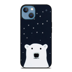 KATE SPADE SPARKLE POLLAR BEAR iPhone 13 Case Cover