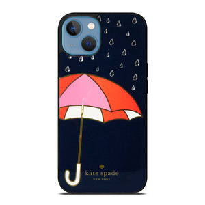 NAVY UMBRELLA KATE SPADE iPhone 13 Case Cover NAVY UMBRELLA KATE SPADE iPhone 13 Case Cover