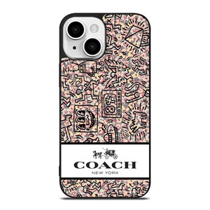 COACH NEW YORK ABSTRACK iPhone 13 Mini Case Cover