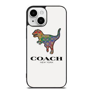 COACH NEW YORK DINOSAUR iPhone 13 Mini Case Cover
