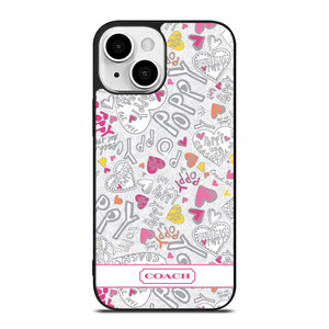 COACH POPPY COLOR iPhone 13 Mini Case Cover COACH POPPY COLOR iPhone 13 Mini Case Cover