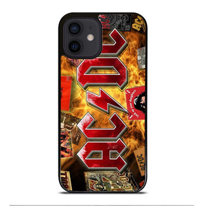 ACDC BAND LOGO ALBUM iPhone 12 Mini Case Cover ACDC BAND LOGO ALBUM iPhone 12 Mini Case Cover
