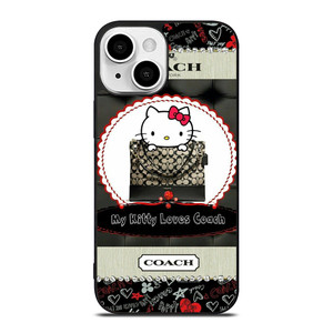 HELLO KITTY LOVES COACH iPhone 13 Mini Case Cover