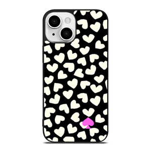 KATE SPADE LOVE HEART POLKADOTS iPhone 13 Mini Case Cover KATE SPADE LOVE HEART POLKADOTS iPhone 13 Mini Case Cover