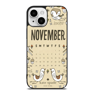 KATE SPADE NOVEMBER iPhone 13 Mini Case Cover KATE SPADE NOVEMBER iPhone 13 Mini Case Cover