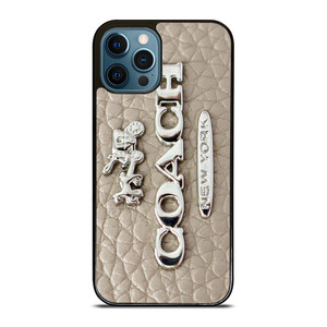 COACH LOGO GLOWING TEXTURE iPhone 12 Pro Max Case Cover