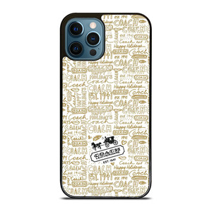 COACH NEW YORK COLLAGE iPhone 12 Pro Max Case Cover