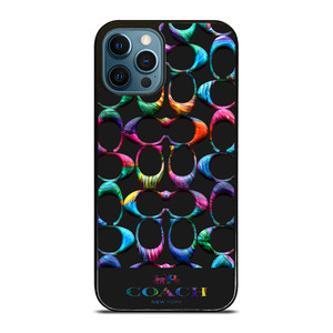 COACH NEW YORK RAINBOW 2 iPhone 12 Pro Max Case Cover