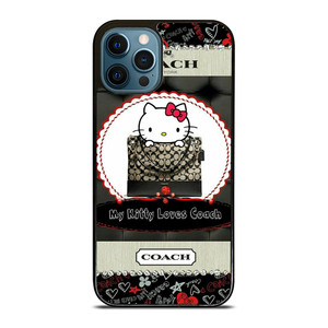 HELLO KITTY LOVES COACH iPhone 12 Pro Max Case Cover