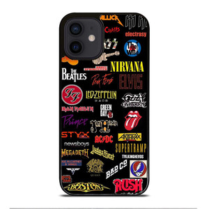 ALL CLASSIC ROCK BAND REVOLUTION LOGO iPhone 12 Mini Case Cover