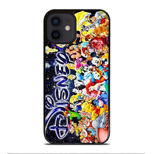 ALL DISNEY CHARACTER CARTOON iPhone 12 Mini Case Cover ALL DISNEY CHARACTER CARTOON iPhone 12 Mini Case Cover
