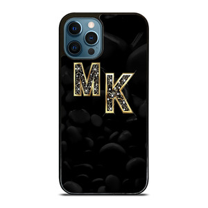 MICHAEL KORS MK GOLD LOGO iPhone 12 Pro Max Case Cover
