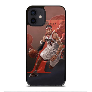 ALLEN IVERSON SIXERS NBA BASKETBALL iPhone 12 Mini Case Cover