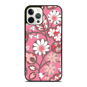 BLUSH PINK VERA BRADLEY PRINT iPhone 12 Pro Case Cover